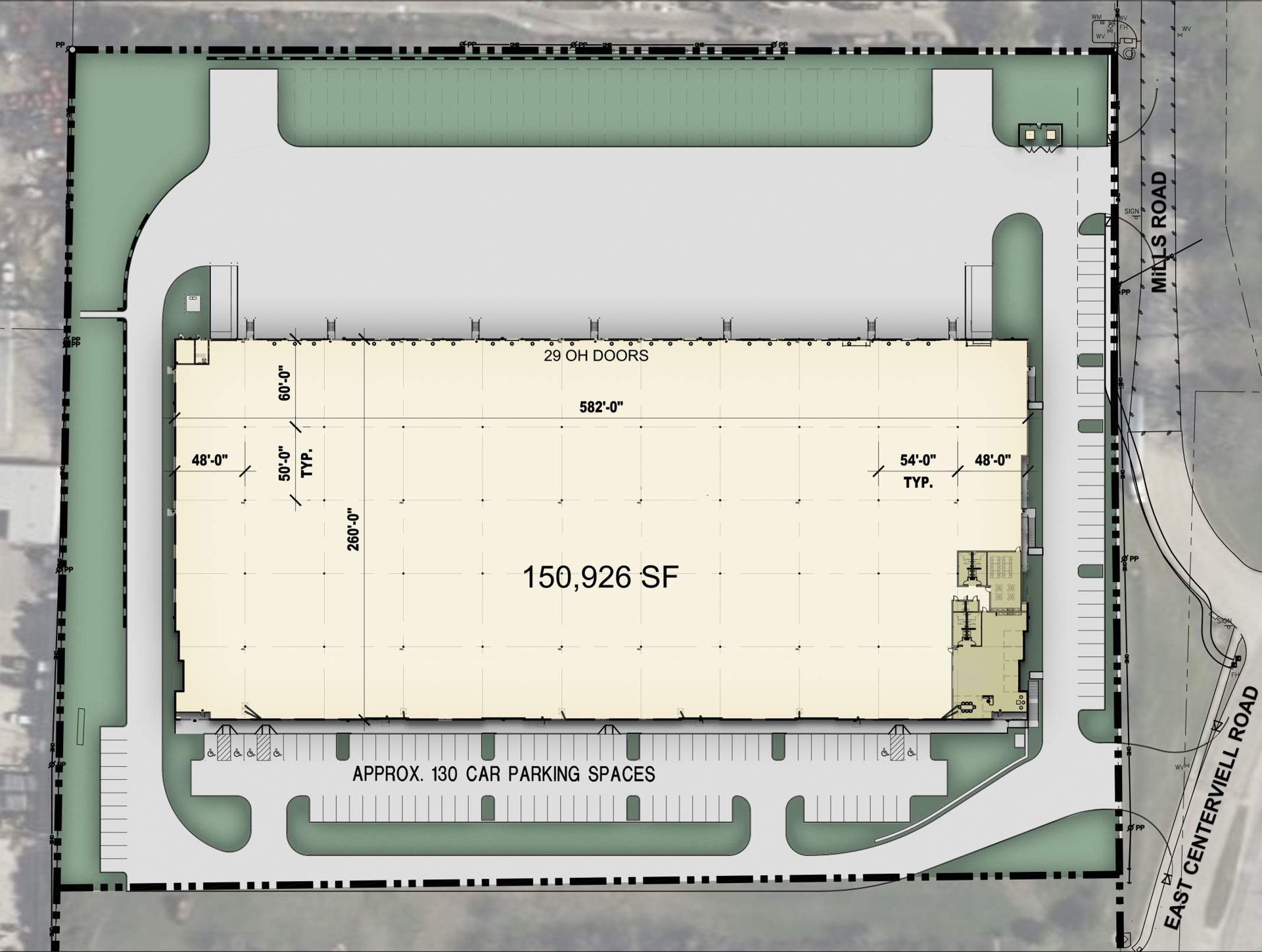Centerville Commerce site plan